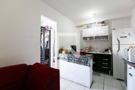 Cozinha - Sala de kitnet/studio à venda com 1 quarto, 24m² em Vila Campanela, São Paulo