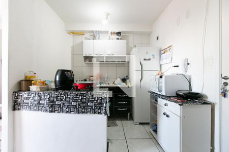 Cozinha de kitnet/studio à venda com 1 quarto, 24m² em Vila Campanela, São Paulo