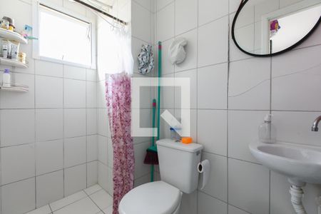 Banheiro  de kitnet/studio à venda com 1 quarto, 24m² em Vila Campanela, São Paulo