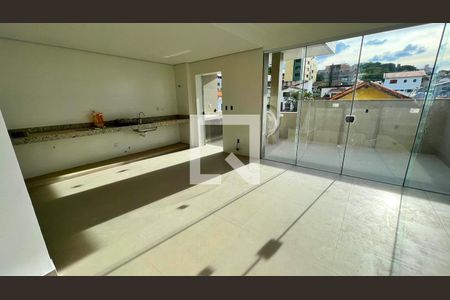 Cozinha de apartamento à venda com 3 quartos, 168m² em Santa Rosa, Belo Horizonte