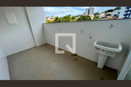 Área de Serviço de apartamento à venda com 3 quartos, 168m² em Santa Rosa, Belo Horizonte