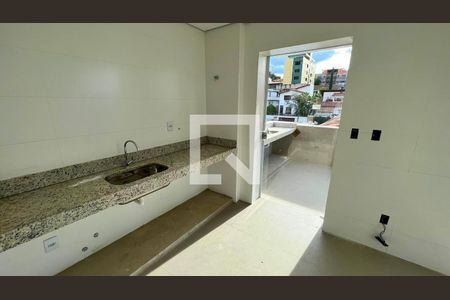 Cozinha de apartamento à venda com 3 quartos, 168m² em Santa Rosa, Belo Horizonte