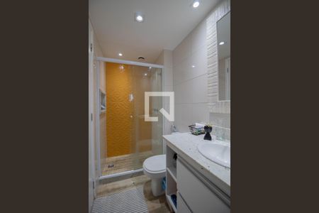 Banheiro da Suíte 1 de apartamento à venda com 3 quartos, 164m² em Taquara, Rio de Janeiro