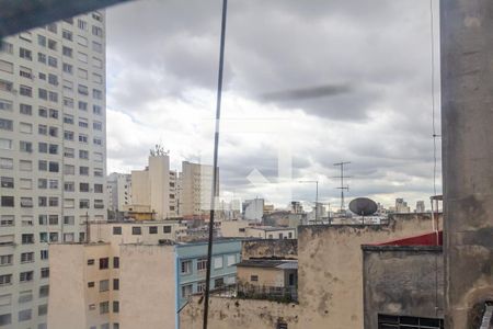 Vista da Sala de apartamento à venda com 2 quartos, 55m² em Santa Ifigênia, São Paulo