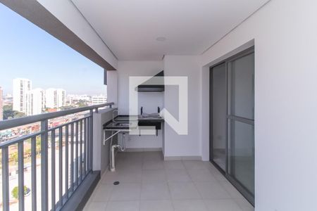 Varanda gourmet de apartamento à venda com 2 quartos, 67m² em Vila Prudente, São Paulo
