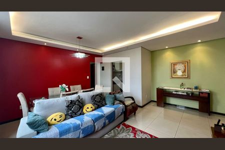 Sala de apartamento à venda com 3 quartos, 87m² em Sagrada Família, Belo Horizonte
