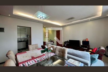 Sala de apartamento à venda com 3 quartos, 87m² em Sagrada Família, Belo Horizonte