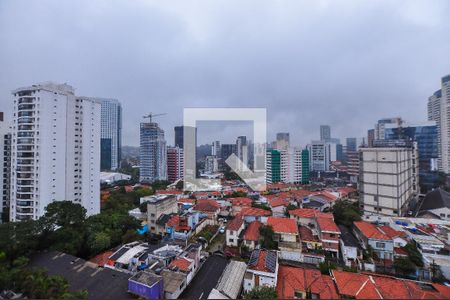 Vista da Varanda de apartamento para alugar com 1 quarto, 48m² em Pinheiros, São Paulo