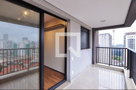 Varanda da Sala de apartamento para alugar com 1 quarto, 48m² em Pinheiros, São Paulo