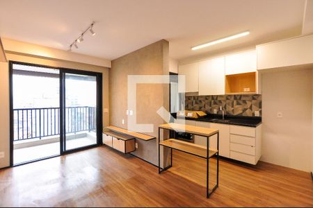 Sala de apartamento para alugar com 1 quarto, 48m² em Pinheiros, São Paulo