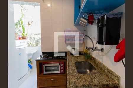 Apartamento para alugar com 55m², 1 quarto e sem vaga Apartamento para alugar com 55m², 1 quarto e sem vagaDetalhe da cozinha
