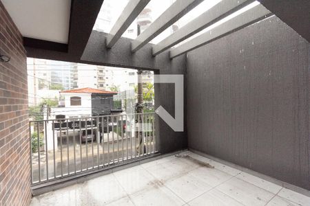Varanda de apartamento à venda com 3 quartos, 133m² em Moema, São Paulo