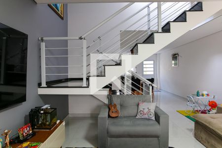 Sala de casa à venda com 3 quartos, 181m² em Parque Erasmo Assunção, Santo André