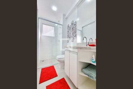 Banheiro de apartamento para alugar com 1 quarto, 45m² em Parque Residencial Aquarius, São José dos Campos