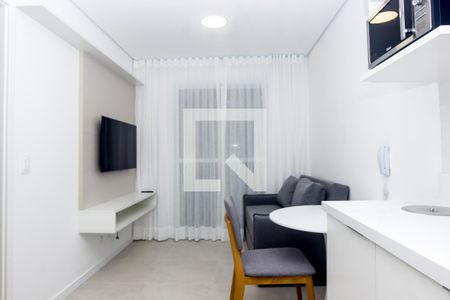 Sala de apartamento para alugar com 1 quarto, 28m² em Bela Vista, São Paulo