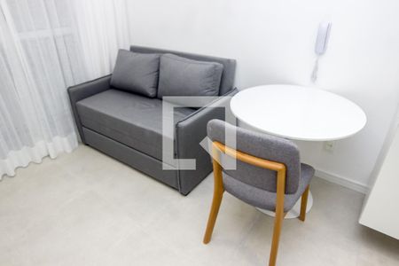 Sala de apartamento para alugar com 1 quarto, 28m² em Bela Vista, São Paulo