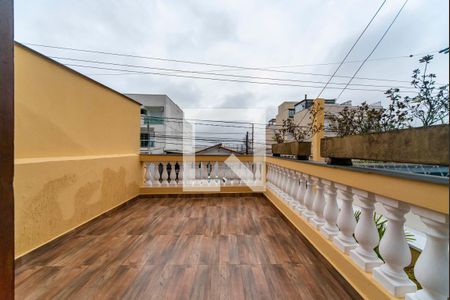 Varanda do Quarto 1 de casa à venda com 2 quartos, 129m² em Vila Pinheirinho, Santo André