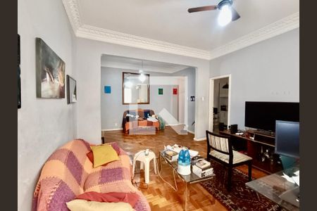 Sala  de apartamento à venda com 3 quartos, 130m² em Copacabana, Rio de Janeiro