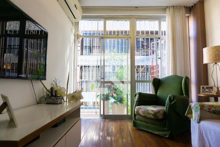 Sala de apartamento à venda com 2 quartos, 120m² em Botafogo, Rio de Janeiro