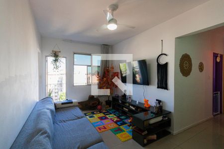 Sala de apartamento à venda com 3 quartos, 75m² em Anil, Rio de Janeiro