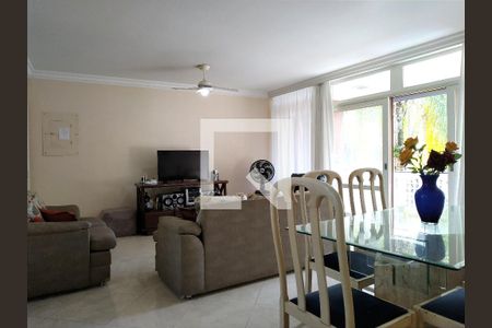 Sala de apartamento para alugar com 3 quartos, 137m² em Jardim Tejereba, Guarujá