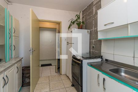 Cozinha de apartamento para alugar com 1 quarto, 38m² em Humaitá, Porto Alegre