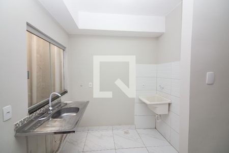 Cozinha de apartamento para alugar com 1 quarto, 30m² em Setor de Mansões de Sobradinho, Brasília