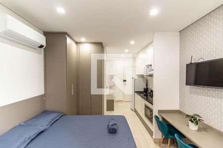 Studio - Quarto/Sala de kitnet/studio à venda com 1 quarto, 26m² em Vila Clementino, São Paulo