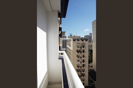 Varanda da Sala de apartamento para alugar com 2 quartos, 60m² em Vila Buarque, São Paulo