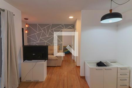 Sala de apartamento para alugar com 2 quartos, 56m² em Padroeira, Osasco