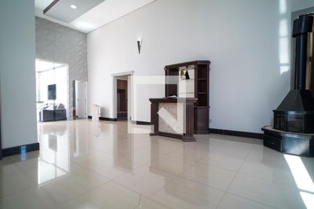 Sala de casa de condomínio para alugar com 3 quartos, 250m² em Loteamento Dinora Rosa, Sorocaba