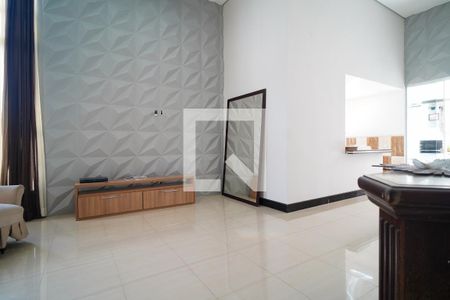 Sala de casa de condomínio para alugar com 3 quartos, 250m² em Loteamento Dinora Rosa, Sorocaba