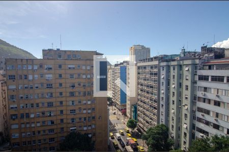 Vista da Sala | Quarto de apartamento para alugar com 1 quarto, 32m² em Copacabana, Rio de Janeiro