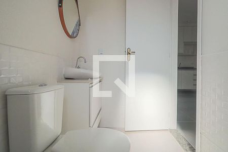Banheiro  de apartamento à venda com 1 quarto, 35m² em Vila Regente Feijó, São Paulo