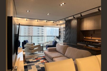 Sala de apartamento à venda com 2 quartos, 69m² em Vila Romana, São Paulo