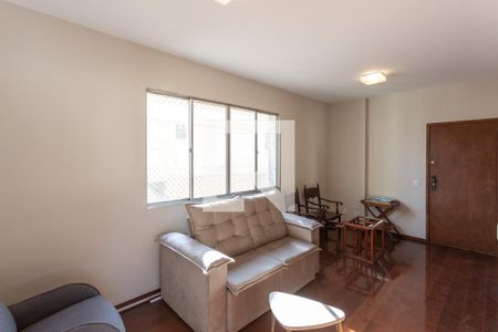 Sala de apartamento à venda com 3 quartos, 100m² em Lourdes, Belo Horizonte