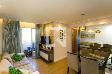 Sala  de apartamento à venda com 3 quartos, 69m² em Jardim América, Taboão da Serra