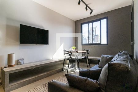 Sala de apartamento à venda com 1 quarto, 26m² em Vila Buarque, São Paulo