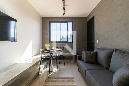 Sala de apartamento à venda com 1 quarto, 26m² em Vila Buarque, São Paulo