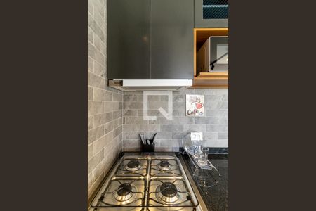 Cozinha de apartamento à venda com 1 quarto, 26m² em Vila Buarque, São Paulo