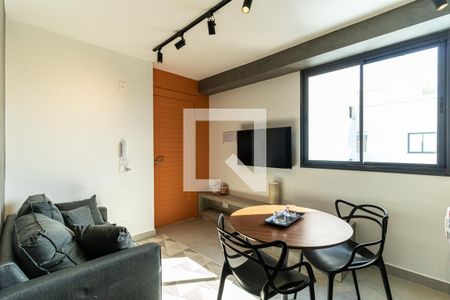 Sala de apartamento para alugar com 1 quarto, 26m² em Vila Buarque, São Paulo