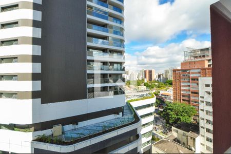 Vista de kitnet/studio para alugar com 1 quarto, 31m² em Pinheiros, São Paulo