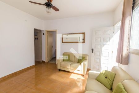 Sala de apartamento para alugar com 2 quartos, 60m² em Canto do Forte, Praia Grande