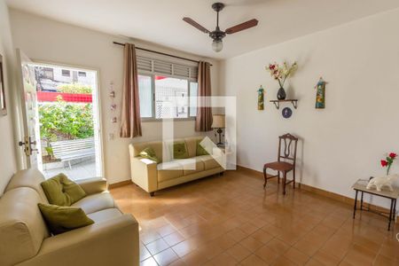 Sala de apartamento para alugar com 2 quartos, 60m² em Canto do Forte, Praia Grande