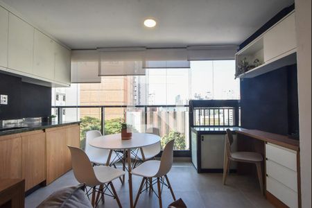 Varanda de apartamento para alugar com 1 quarto, 46m² em Campo Belo, São Paulo