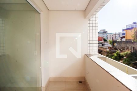 Varanda da Sala de apartamento à venda com 3 quartos, 78m² em Sagrada Família, Belo Horizonte