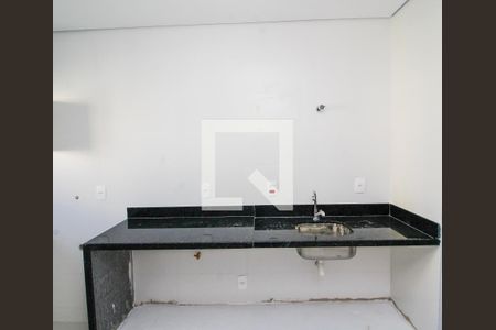 Cozinha de apartamento à venda com 3 quartos, 78m² em Sagrada Família, Belo Horizonte