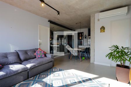 Sala de apartamento à venda com 2 quartos, 69m² em Carandiru, São Paulo