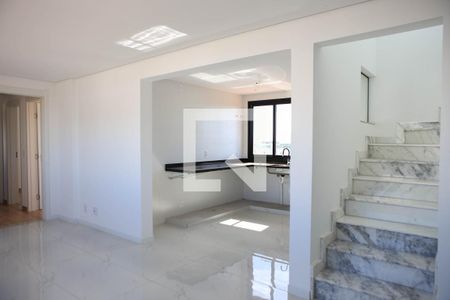 Sala de apartamento à venda com 3 quartos, 139m² em Santa Rosa, Belo Horizonte