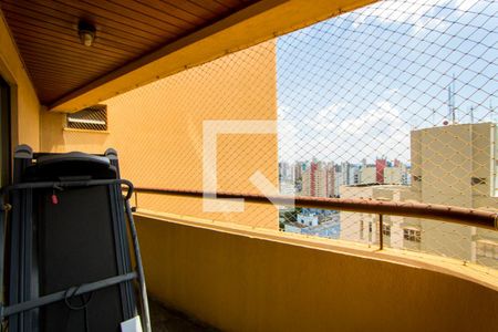 Varanda da sala de apartamento à venda com 3 quartos, 130m² em Centro, Santo André